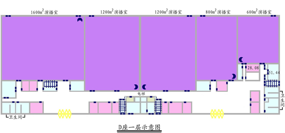 1200平米演播厅租赁服务