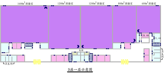 大型1600㎡演播室租赁